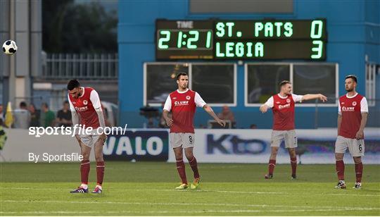 St Patrick's Athletic v Legia Warszawa - UEFA Champions League Second Qualifying Round Second leg