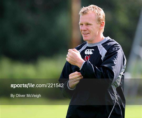 Ulster Rugby Squad Training Wednesday