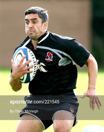 Ulster Rugby Squad Training Wednesday