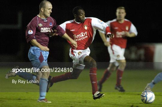 St. Patrick's Athletic v Drogheda United - eircom League Premier Division