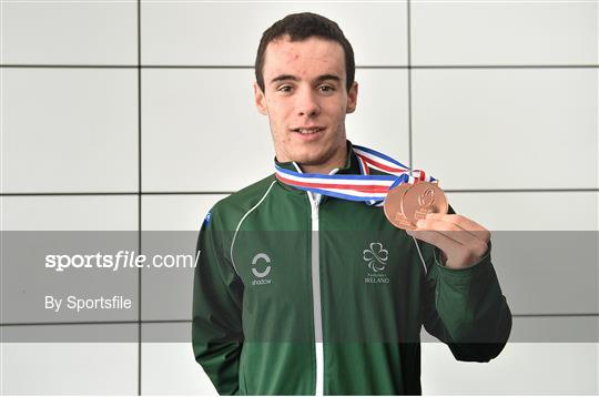 Paralympic Swimmers Return from 2014 IPC Swimming European Championships