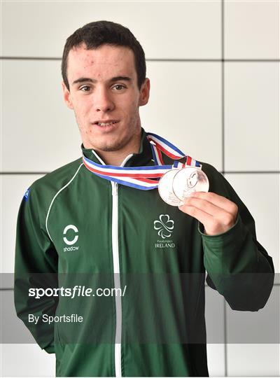 Paralympic Swimmers Return from 2014 IPC Swimming European Championships