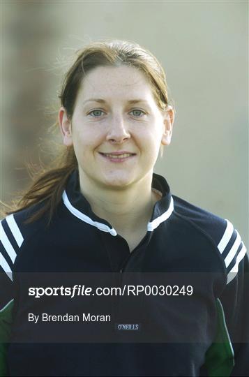 Irish Ladies International Rules Team portraits