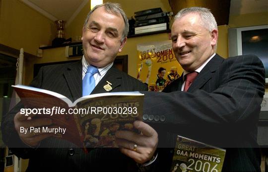 Great GAA Moments 2006 Book Launch