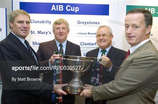 Results Announcement from the AIB Cup and AIB Junior Cup Draws