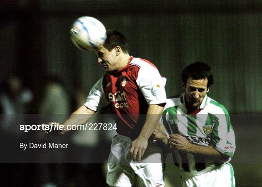 St Patrick's Athletic v Cork City - eircom League Premier Division