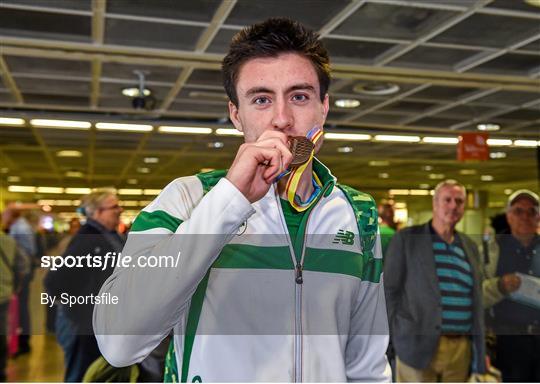 Team Ireland return from European Athletics Championships 2014