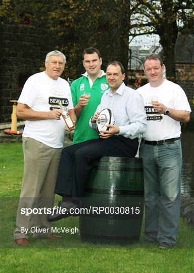 Announcement of Bushmills Sponsorship of Irish Rugby