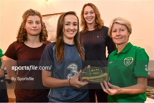 Republic of Ireland Women's Team Caps Presentation