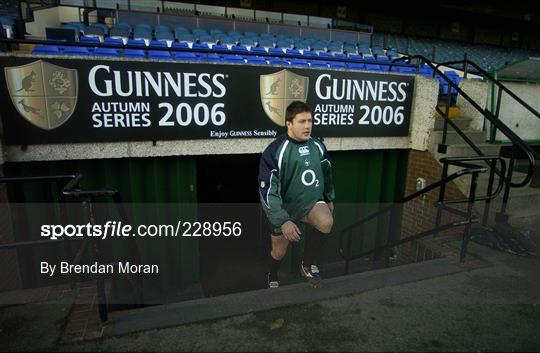 Ireland Rugby Captain's Run - Saturday