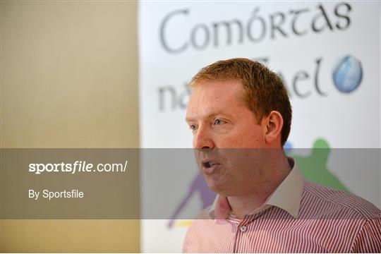 Uachtarán CLG Liam Ó Néill Launches Comórtas na nGael