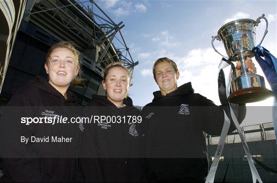 Vhi Healthcare All-Ireland Ladies Club Final Captains Day