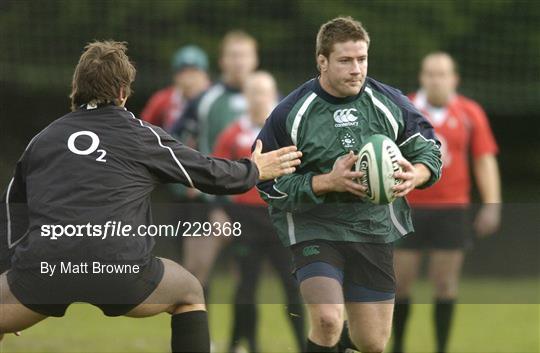 Ireland Rugby Squad Training - Friday