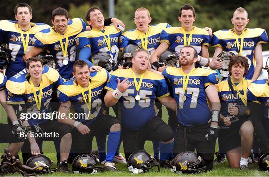 University of Limerick Vikings v Dublin Rebels - Shamrock Bowl XXII