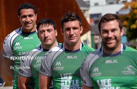 Connacht Rugby and Lifestyle Sports photocall