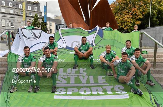 Connacht Rugby and Lifestyle Sports photocall