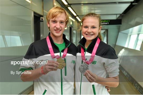 Team Ireland Return from World Youth Olympics in China