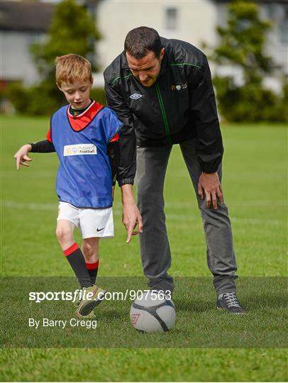 Lucan United Score a McDonald’s FAI Future Football Coaching Session with Republic of Ireland Star John O’Shea!