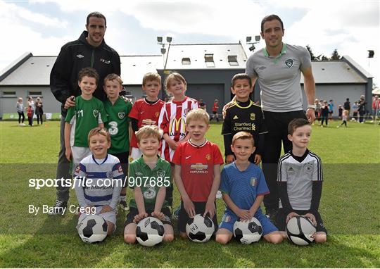 Lucan United Score a McDonald’s FAI Future Football Coaching Session with Republic of Ireland Star John O’Shea!
