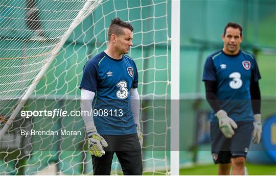 Republic of Ireland Squad Training - Monday 1st September 2014