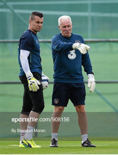 Republic of Ireland Squad Training - Monday 1st September 2014