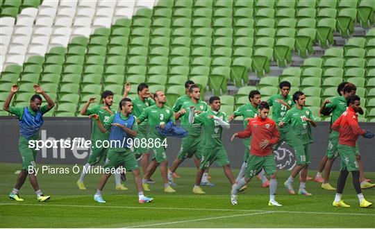 Oman Squad Training and Press Conference