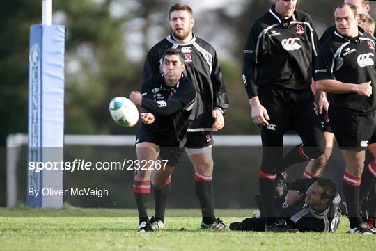 Ulster Rugby Training Ulster Rugby Training