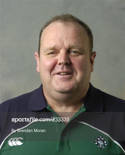 Ireland Rugby Squad Portraits 2007
