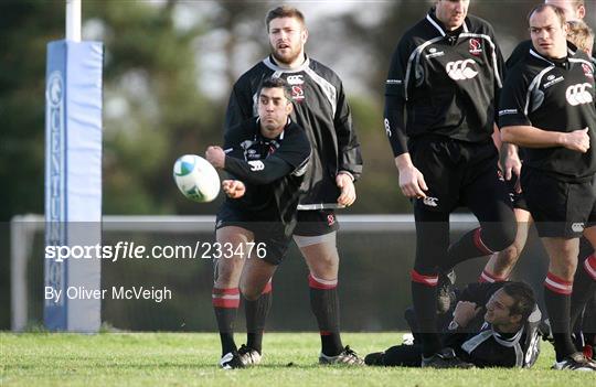 Ulster Rugby Training Ulster Rugby Training