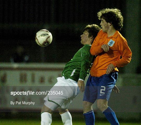 U18's Republic of Ireland v Holland