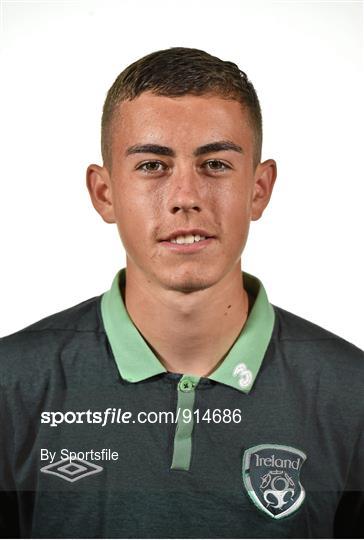 Republic of Ireland U17 Squad Portraits