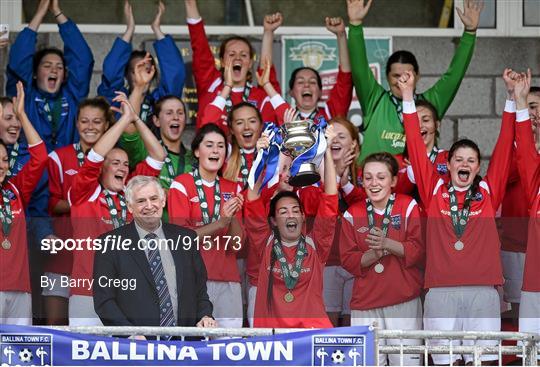 Douglas Hall LFC v Ballina Town FC - FAI Women's Intermediate Cup Final