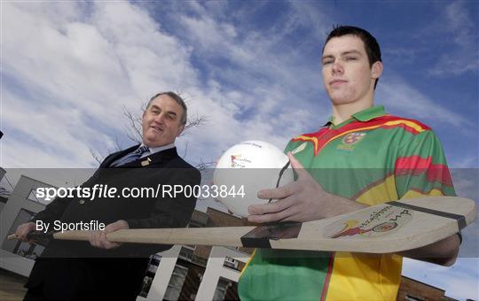 Launch of Ulster Bank Fitzgibbon Cup at IT Carlow