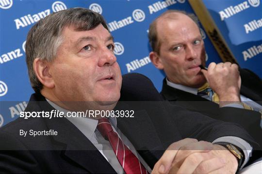 Allianz National Hurling League Media Conference