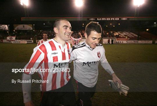 Glentoran v Derry City - Setanta Cup Group 1