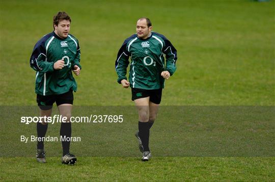 Irish Rugby Training - Tuesday