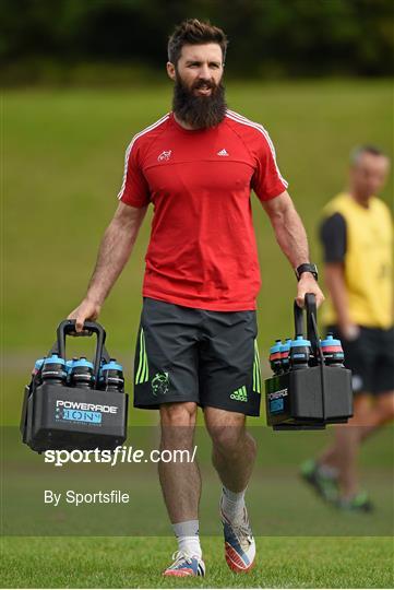 Munster Rugby Squad Training and Press Conference