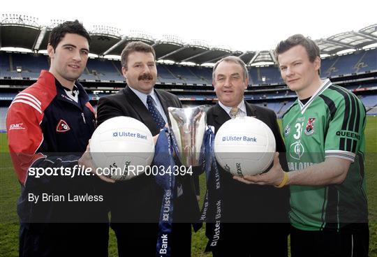 Ulster Bank Announce The Sponsorship Of Higher Level Sportsfile