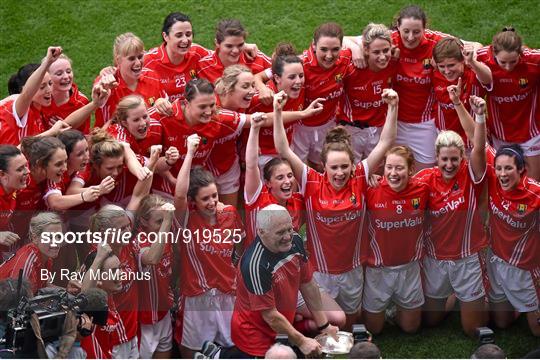 Cork v Dublin - TG4 All-Ireland Ladies Football Senior Championship Final Cork v Dublin - TG4 All-Ireland Ladies Football Senior Championship Final