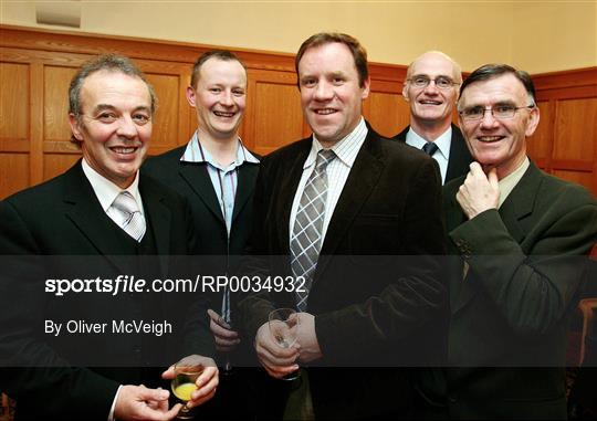 Sigerson Cup Captain's Table Dinner Sigerson Cup Captain's Table Dinner