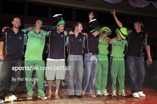 St. Patricks Day Recetion for Ireland Cricket Team