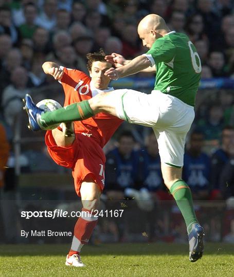 Republic of Ireland v Wales - 2008 European Championship Qualifier Republic of Ireland v Wales - 2008 European Championship Qualifier