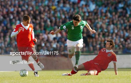 Republic of Ireland v Wales - 2008 European Championship Qualifier