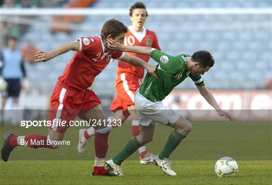 Republic of Ireland v Wales - 2008 European Championship Qualifier Republic of Ireland v Wales - 2008 European Championship Qualifier
