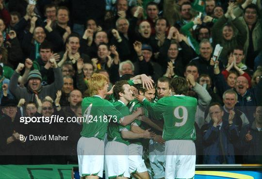 Republic of Ireland v Slovakia - 2008 European Championship Qualifier Republic of Ireland v Slovakia - 2008 European Championship Qualifier