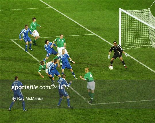 Republic of Ireland v Slovakia - 2008 European Championship Qualifier Republic of Ireland v Slovakia - 2008 European Championship Qualifier