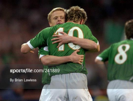 Republic of Ireland v Slovakia - 2008 European Championship Qualifier