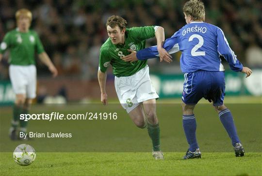 Republic of Ireland v Slovakia - 2008 European Championship Qualifier