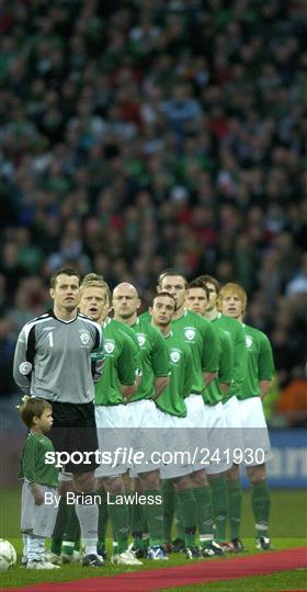 Republic of Ireland v Slovakia - 2008 European Championship Qualifier Republic of Ireland v Slovakia - 2008 European Championship Qualifier