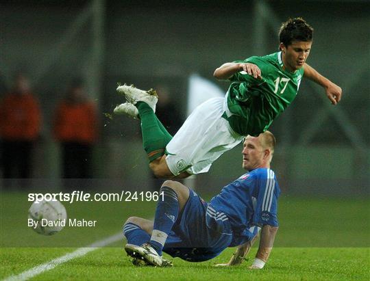 Republic of Ireland v Slovakia - 2008 European Championship Qualifier Republic of Ireland v Slovakia - 2008 European Championship Qualifier